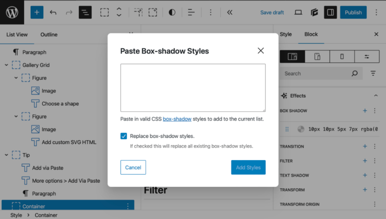 Effects – Learn GeneratePress