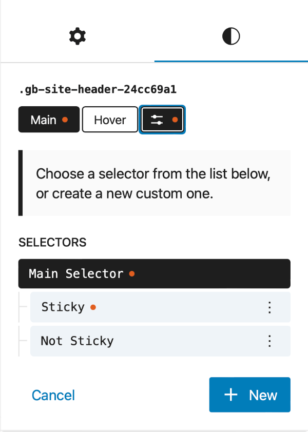 Site Header – Learn GeneratePress