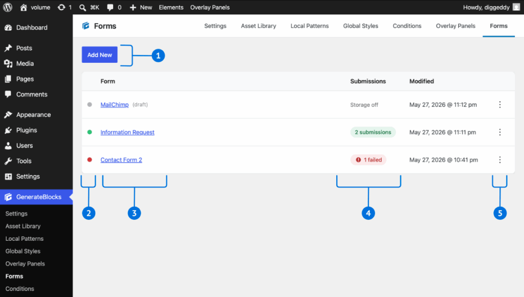 Forms – Learn GeneratePress