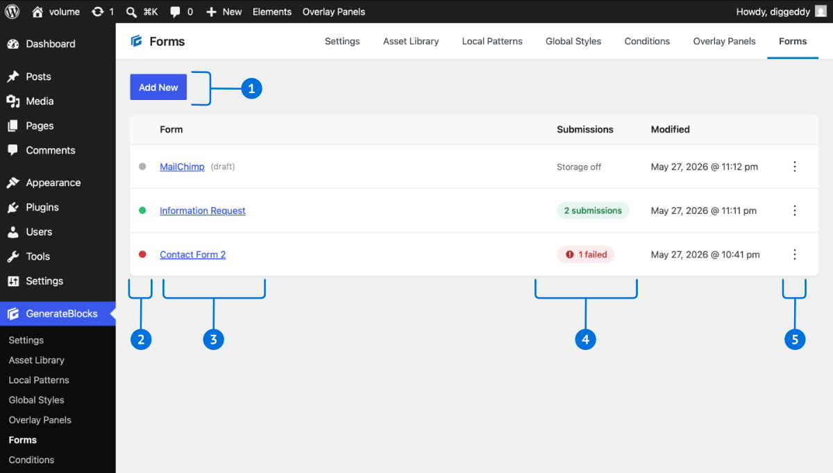 Forms – Learn GeneratePress