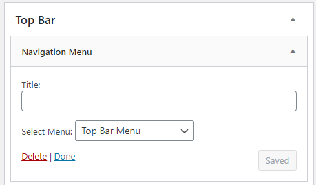 Example 2 — logo centred, menu below, top bar with menu and social icons (2)