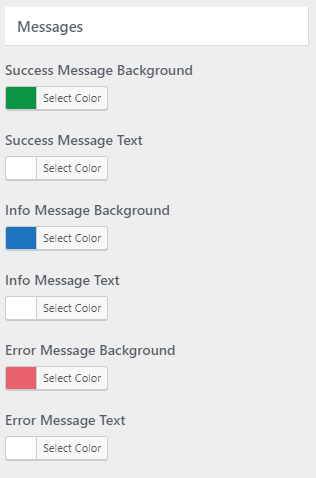 Customize → WooCommerce → Colors section with its groups (6)